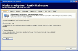 Screenshot of Malwarebytes' Anti-Malware