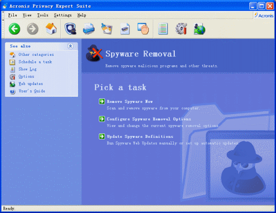 Screenshot of Spyware Removal