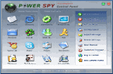 Main window of PC Spy Monitor 