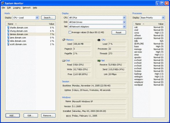 System Monitor