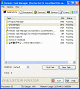 Screenshot of Remote Task Manager