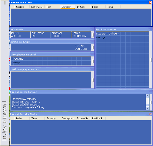 GUI - InJoy Firewall