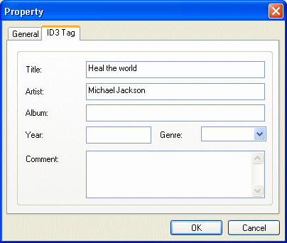 ID3 Tag editor