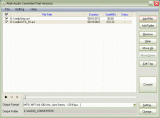 Main window of Allok Audio Converter