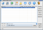 Main window of Allok MP3 to AMR Converter
