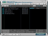 Screen of Daniusoft Digital Music Converter