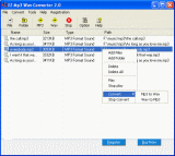 Window of EZ MP3 WAV Converter