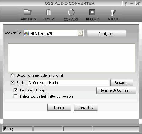 OSS Audio Converter