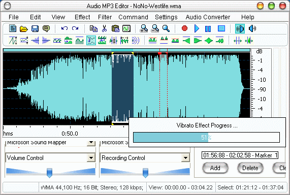 mp3 audio converter screenshot