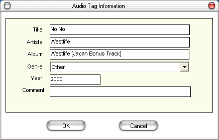 Audio converter screenshot