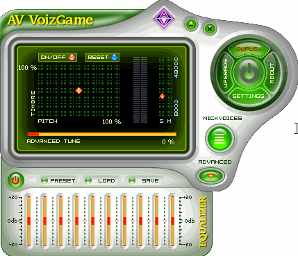 screenshot of AV VoizGame