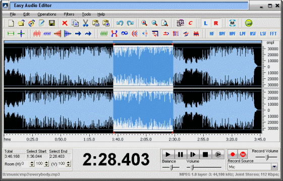 Easy Audio Editor