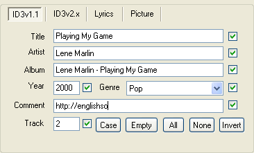 mp3 tags editing software