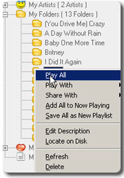 Moderal Jukebox Folders screenshot