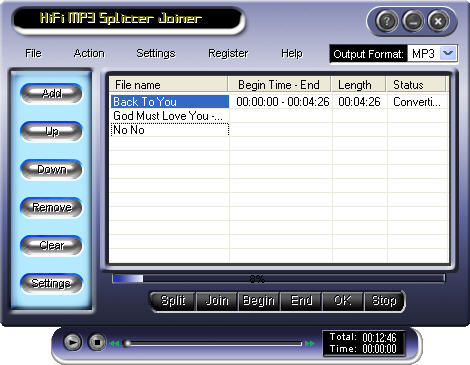 joining mp3 files into one mp3 files