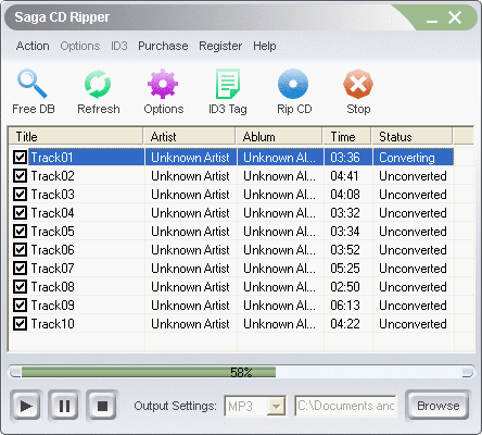 Saga CD Ripper