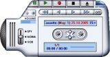 the main window of audio_notes_recorder