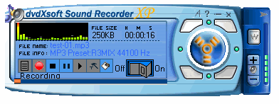 dvdXsoft Sound Recorder XP