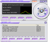 Screen of MP3 Audio Recorder Joiner 