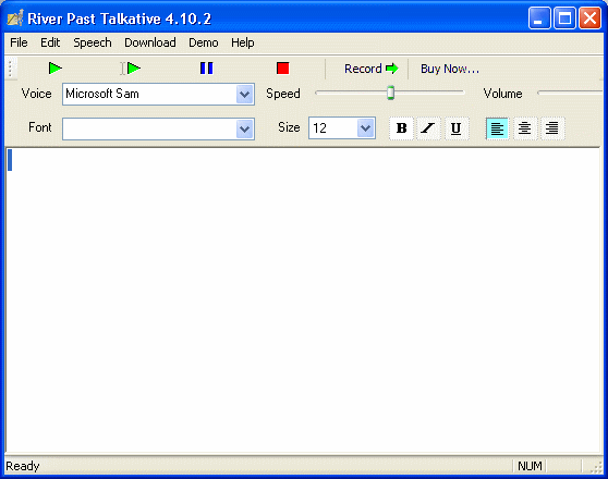 Screenshot - main interface