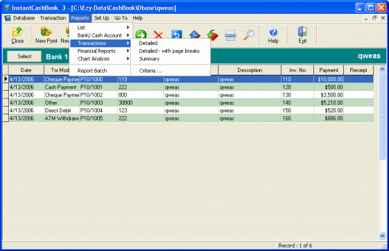 Instant Cashbook 3