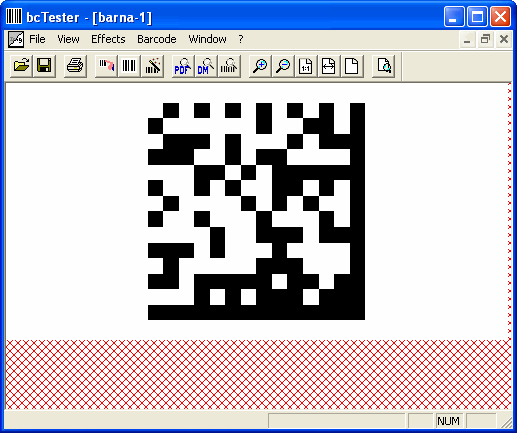 free barcode image. bcTester Barcode Reading and