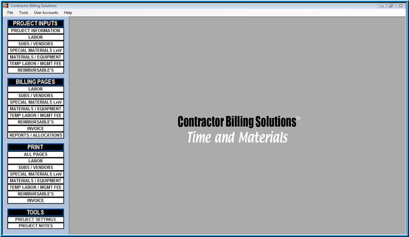 Contractor Billing Solutions