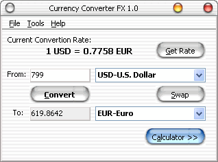 Convert currency