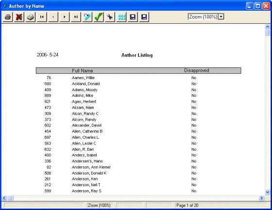 Media Library Catalog