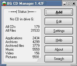 BG CD Manager