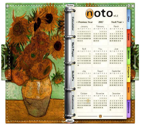 Noto Personal Organizer