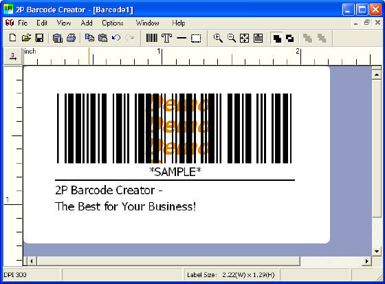 2P Barcode Creator