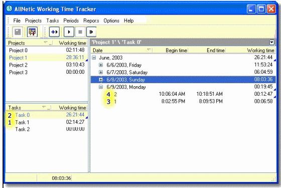 Working Time Tracker