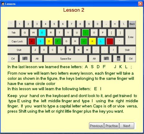 Typing Lesson