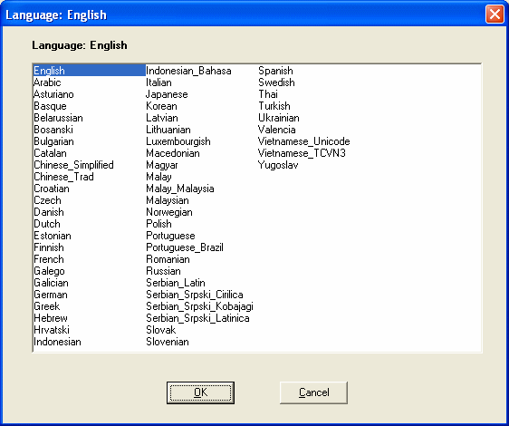 The Screenshot of ABC Amber Word2Excel Converter