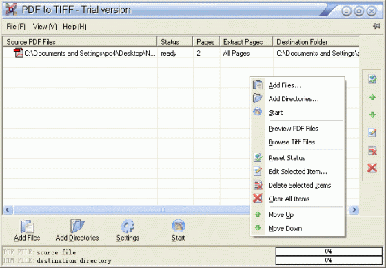 AP PDF to tiff Batch Converter