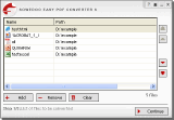 Main window - Sowedoo Easy PDF Converter