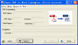 The screenshot of Super PDF to Word Converter