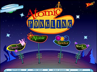 The Screenshot of Atomic Pongling