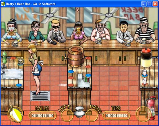 Screenshots of Betty's Beer Bar - Tutorial