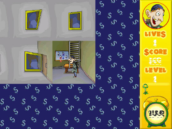 The Screenshot of Burglars Adventure
