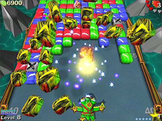The Screenshot of Chroma Crash!