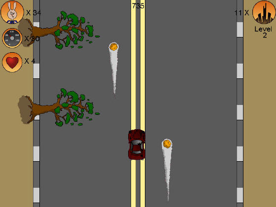 The Screenshot of Crazy Crash Racing