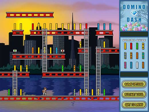 The Screenshot of Domino Dash
