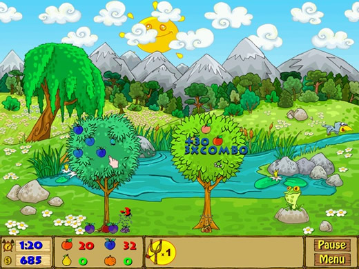 The Screenshot of Fruity Garden