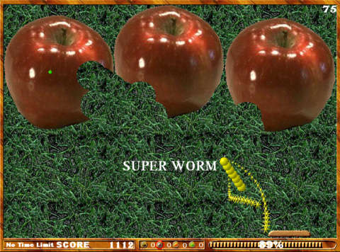 The Screenshot of Invader Worm