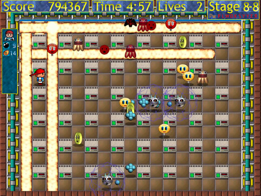 The Screenshot of Little Bombers