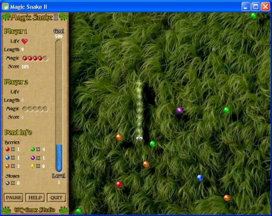 Magic Snake Game II screenshot