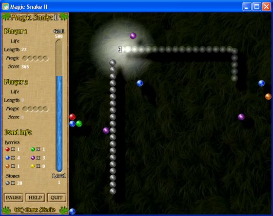Magic Snake Game II screenshot