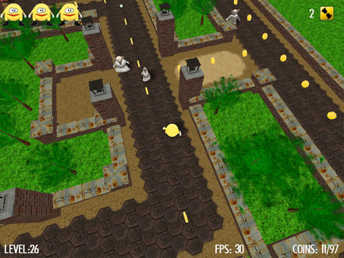 The Screenshot of Pacco Quest 3D